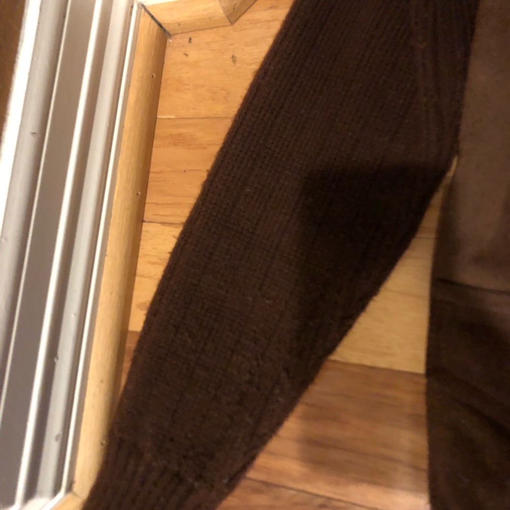 brown thick jacket - Picture 4 of 6